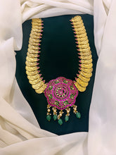 Kashu pendent in Jadav Kundan Haram - KH00108